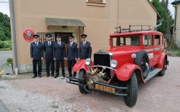Uctění památky hasičů z obce Koryčany